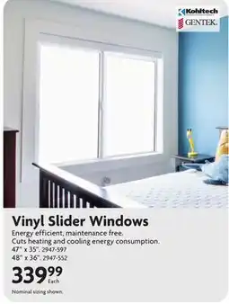Home Hardware Roll Vinyl Slider Windows offer