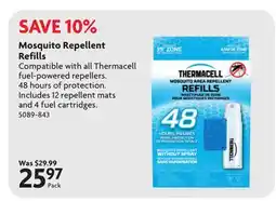 Home Hardware Mosquito Repellent Refills offer