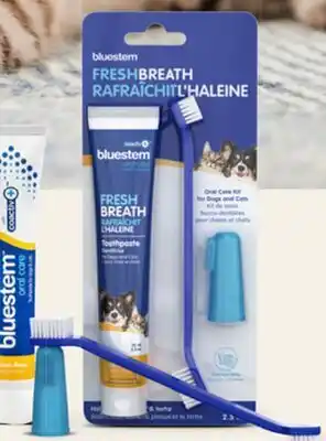 Petvalu bluestem Fresh Breath Chicken Flavour Dog & Cat Oral Care Kit offer