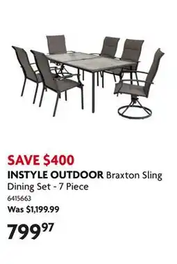 Home Hardware Braxton Sling Dining Set-7 Piece offer