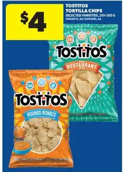 Real Canadian Superstore TOSTITOS TORTILLA CHIPS offer