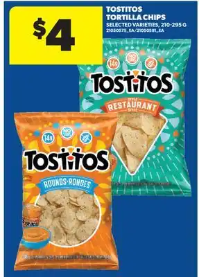 Real Canadian Superstore TOSTITOS TORTILLA CHIPS offer
