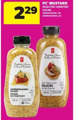 Real Canadian Superstore PC MUSTARD offer