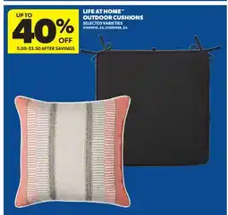 Real Canadian Superstore LIFE AT HOME OUTDOOR CUSHIONS offer