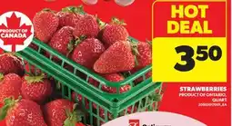 Real Canadian Superstore STRAWBERRIES, QUART offer