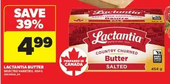 Real Canadian Superstore LACTANTIA BUTTER offer