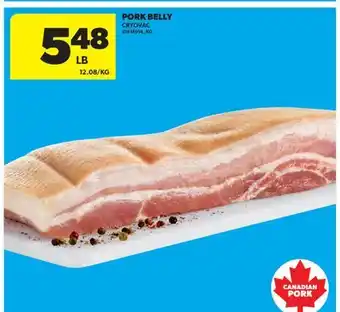 Real Canadian Superstore PORK BELLY offer