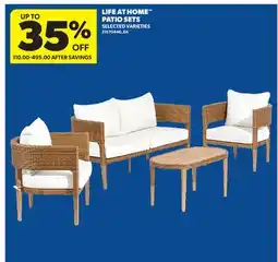 Real Canadian Superstore LIFE AT HOME PATIO SETS offer