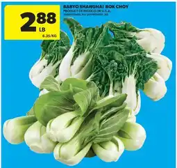 Real Canadian Superstore BABYO SHANGHAI BOK CHOY offer