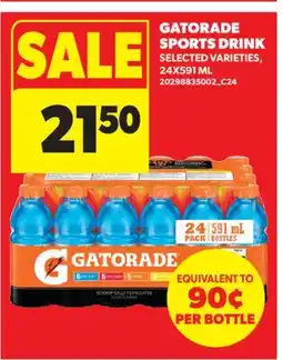 Real Canadian Superstore GATORADE SPORTS DRINK offer