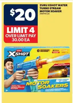 Real Canadian Superstore ZURU XSHOT WATER TURBO STREAM MOTOR SOAKER offer