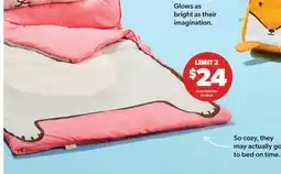 Real Canadian Superstore EVERYDAY ESSENTIALS KIDS CHARACTER SLEEPING BAGS offer