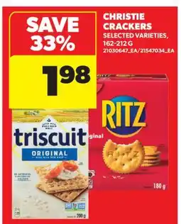 Real Canadian Superstore CHRISTIE CRACKERS offer