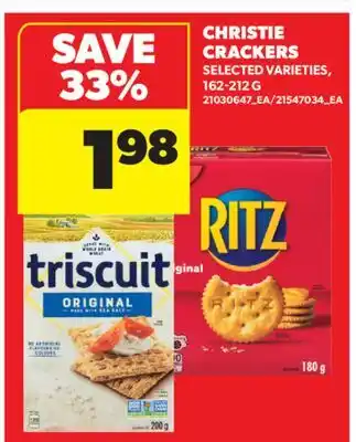 Real Canadian Superstore CHRISTIE CRACKERS offer