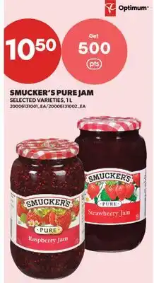 Real Canadian Superstore SMUCKER'S PURE JAM offer