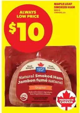Real Canadian Superstore MAPLE LEAF SMOKED HAM offer