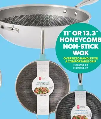 Real Canadian Superstore 11 OR 13.3 HONEYCOMB NON-STICK WOK offer
