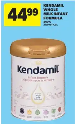 Real Canadian Superstore KENDAMIL WHOLE MILK INFANT FORMULA offer