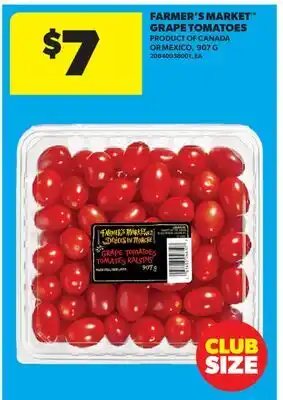 Real Canadian Superstore FARMER'S MARKET GRAPE TOMATOES offer