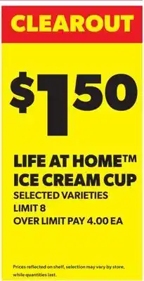 Real Canadian Superstore LIFE AT HOME ICE CREAM CUP offer