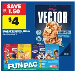 Real Canadian Superstore KELLOGG'S PREMIUM CEREAL offer