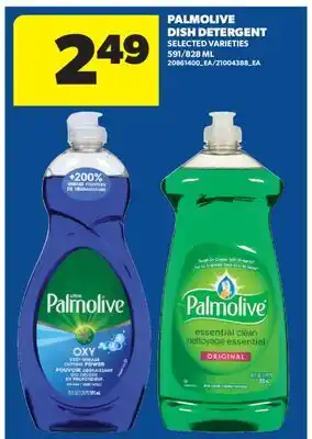Real Canadian Superstore PALMOLIVE DISH DETERGENT, 591/828 ML offer