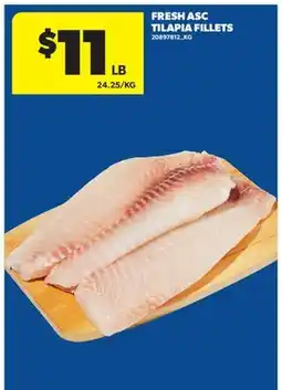 Real Canadian Superstore FRESH ASC TILAPIA FILLETS offer