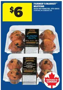 Real Canadian Superstore FARMER'S MARKET MUFFINS offer
