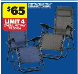 Real Canadian Superstore EVERYDAY ESSENTIALS ZERO GRAVITY CHAIRS offer