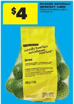 Real Canadian Superstore NO NAME NATURALLY IMPERFECT LIMES offer
