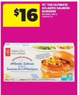 Real Canadian Superstore PC THE ULTIMATE ATLANTIC SALMON BURGERS offer