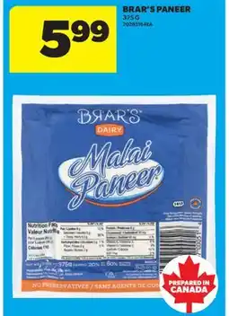 Real Canadian Superstore BRAR'S PANEER offer