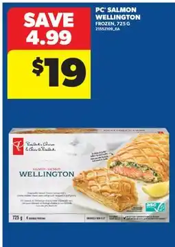 Real Canadian Superstore PC SALMON WELLINGTON offer