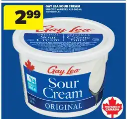 Real Canadian Superstore GAY LEA SOUR CREAM offer