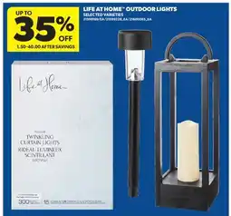 Real Canadian Superstore LIFE AT HOME OUTDOOR LIGHTS offer