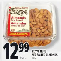 Metro ROYAL NUTS SEA SALTED ALMONDS offer