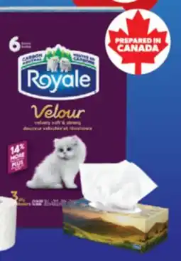 Real Canadian Superstore ROYALE FACIAL TISSUE, 6' S offer