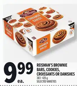 Metro REISMAN'S BROWNIE BARS, COOKIES, CROISSANTS OR DANISHES offer