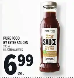 Metro PURE FOOD BY ESTEE SAUCES offer