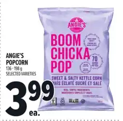 Metro ANGIE'S POPCORN offer