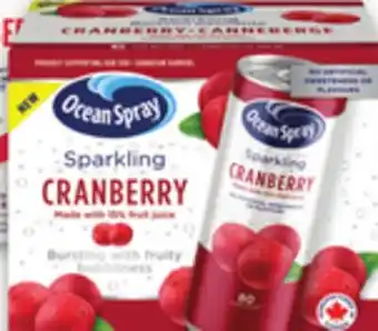 Metro OCEAN SPRAY SPARKLING DRINKS offer