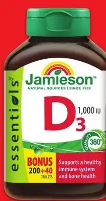 Metro JAMIESON VITAMIN C OR D offer