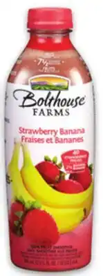 Metro BOLTHOUSE JUICES OR SMOOTHIES offer