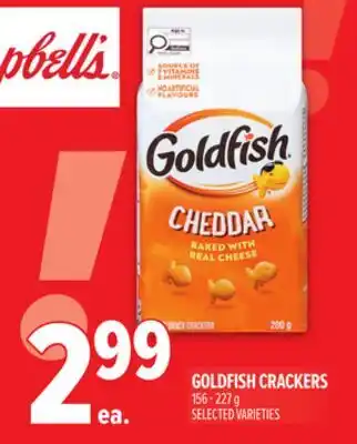 Metro GOLDFISH CRACKERS offer