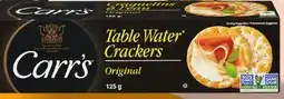 Metro CARR'S CRACKERS offer