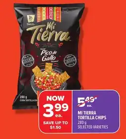 Metro MI TIERRA TORTILLA CHIPS offer