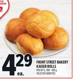 Metro FRONT STREET BAKERY KAISER ROLLS offer