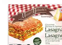 Metro MAMA YOLANDA'S LASAGNA offer