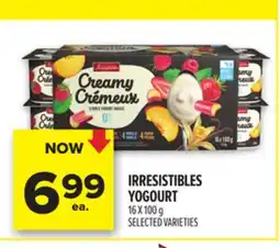 Metro IRRESISTIBLES YOGOURT offer