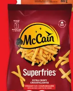 Metro MCCAIN FROZEN FRENCH FRIES offer